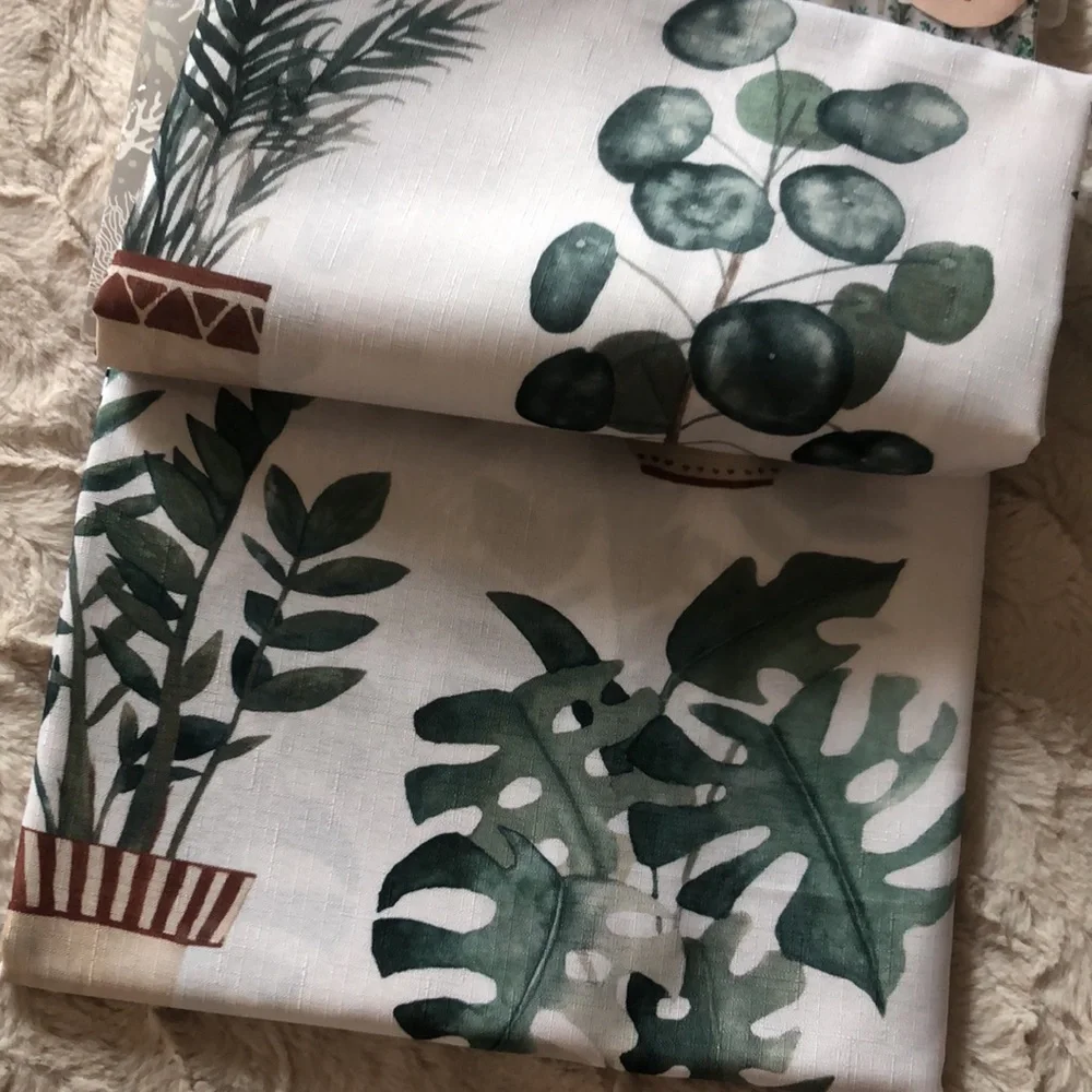 PLANT Design 13pc Shower Curtain Set